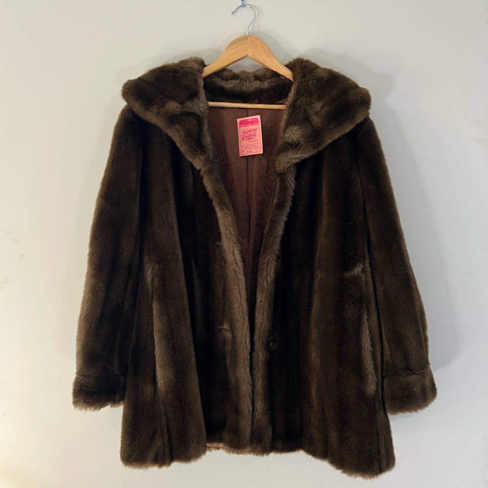 Vintage Faux Fur Coat